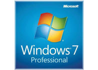 صندوق خرده فروشی مایکروسافت ویندوز 7 دارای مجوز کلیدی COA مجوز کلیدی گارانتی طول عمر