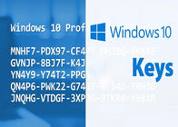 برچسب لپ تاپ دارای مجوز کد اصلی مایکروسافت اصلی Windows10 Pro Key Coa Sticker