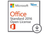اصیل استاندارد Microsoft Office 2016 Key Code COA Sticker Pack FPP مجوز فعال سازی آنلاین